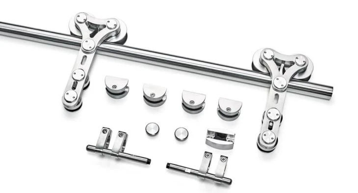 heavy duty dual sliding barn door roller